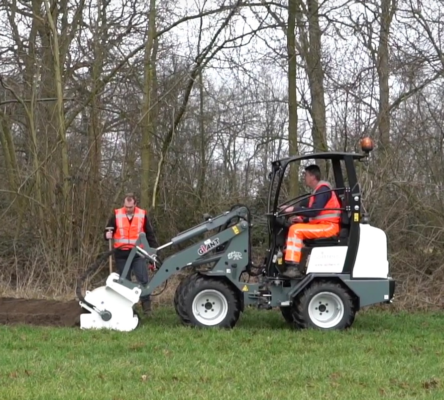 Frezen in landbouwgronden